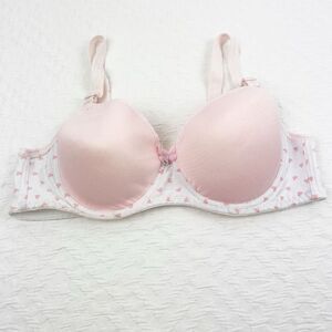 BUY 1 GET 1 FREE Chuns perfect shape lingerie bra 36c light pink heart white bri